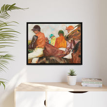 The Jockeys (ca. 1882) by Edgar Degas