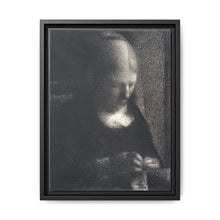 The Artist’s Mother Doing Embroidery (ca. 1882–1883) by Georges Seurat. - NOMADEN ART GALLERY
