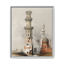 Ruined mosques in the desert west of the Citadel illustration by David Roberts (1796–1864) - NOMADEN ART GALLERY