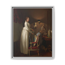 The Artist's Wife in His Studio (c. 1795–99) by Louis Léopold Boilly - NOMADEN ART GALLERY
