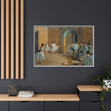 Edgar Degas's The Dance Foyer at the Opera on the rue Le Peletier (1872)