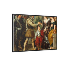 Henri IV Conferring the Regency upon Marie de' Medici (after Rubens) by Eugène Delacroix