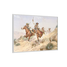 Apache Indians on Horseback by Herman Wendelborg Hansen