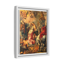 The martyrdom of Saint Apollonia. Oil painting after Jacob Jordaens.