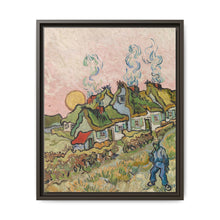 Houses and Figure by Vincent van Gogh - NOMADEN ART GALLERY