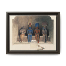 Sanctuary of the Temple of Aboo Simbel Nubia illustration by David Roberts (1796–1864) - NOMADEN ART GALLERY