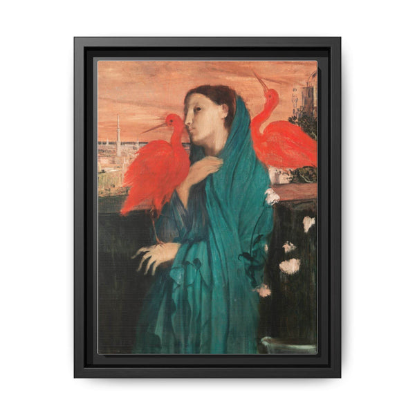 Young Woman with Ibis (ca. 1860–1862) by Edgar Degas - NOMADEN ART GALLERY