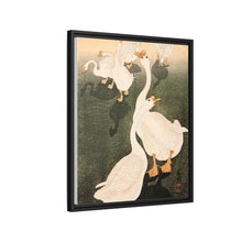 Gansos (1926) de Ohara Koson. Original del Museo de Arte del Condado de Los Ángeles.