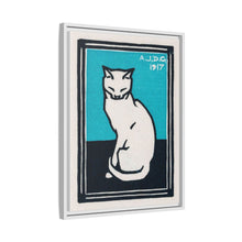 Sitting cat (1917) by Julie de Graag