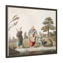 Illustration of leech finders from The Costume of Yorkshire (1814) by George Walker