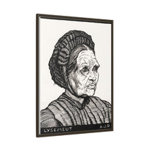 Portrait of Laren farmer's wife named Lysemeut (1916) by Julie de Graag
