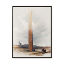 Ancient Egypt Art: Obelisk of Heliopolis by David Roberts - Canvas Wall Art - NOMADEN ART GALLERY