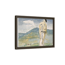 A weary pilgrim (1936) watercolor by Mikulas Galanda
