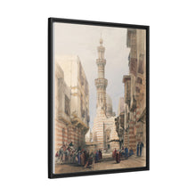Bullack Cairo illustration by David Roberts (1796–1864) - Canvas Wall Art