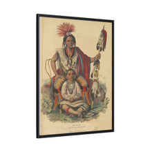 Keokuk, Chief of the Sacs and Foxes (1838) by Alfred Hoffy, Charles Bird King