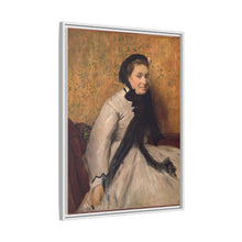 Retrato de una mujer de gris (ca. 1685) de Edgar Degas 