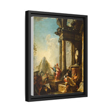 Alexander the Great at the Tomb of Achilles (ca. 1718-1719 (Baroque) by Giovanni Paolo Panini - NOMADEN ART GALLERY