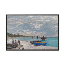 The Beach at Sainte-Adresse (1867) by Claude Monet - NOMADEN ART GALLERY