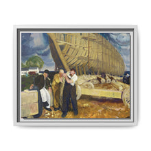 Builders of Ships (1916) by George Wesley Bellows - NOMADEN ART GALLERY