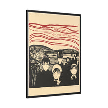Edvard Munch's Anxiety (Angst) (1896) - NOMADEN ART GALLERY