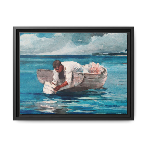 The Water Fan (ca. 1888–1889) by Winslow Homer - NOMADEN ART GALLERY