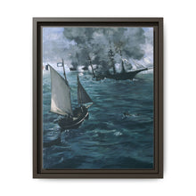 The Battle of the Kearsarge and the Alabama by Édouard Manet - NOMADEN ART GALLERY
