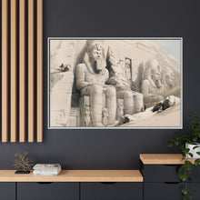 The Great Temple of Aboo Simble Nubia illustration by David Roberts (1796–1864)