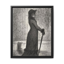 Georges Seurat's Woman Strolling (1884) - NOMADEN ART GALLERY