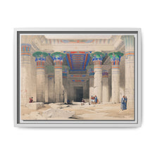 Grand Portico of the Temple of Philae Nubia illustration by David Roberts (1796–1864) - NOMADEN ART GALLERY
