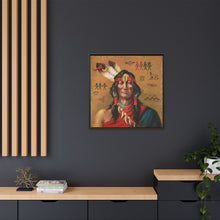 Indian chief portrait illustration