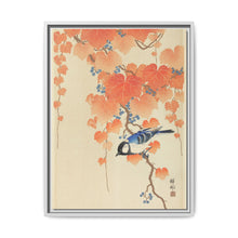 Carbonero común en rama de paulownia (1925 - 1936) de Ohara Koson (1877-1945)