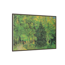 Vincent van Gogh's Path in the Park of Arles with Walkers (1888) - NOMADEN ART GALLERY