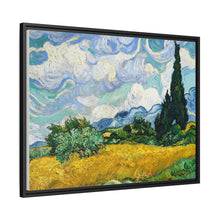Vincent Van Gogh's Wheat Field with Cypresses (1889). Famous painting, original from the MET Museum - NOMADEN ART GALLERY