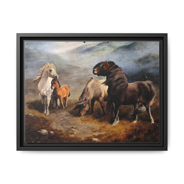 Fine Horse Pulling Golden Sleigh - NOMADEN ART GALLERY