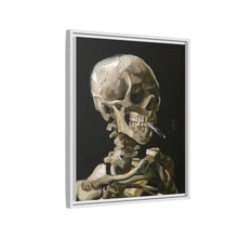 Vincent van Gogh's (1886) Head of a skeleton with a burning cigarette. - NOMADEN ART GALLERY