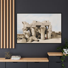 Kom Ombo is an agricultural town in Egypt illustration by David Roberts (1796–1864)