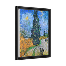 Vincent van Gogh's Road with Cypress and Star (1890) - NOMADEN ART GALLERY