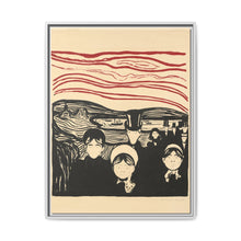 Edvard Munch's Anxiety (Angst) (1896) - NOMADEN ART GALLERY