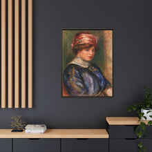 Junge Frau in Blau, Büste (Jeune femme en corsage bleu, buste) (1911) von Pierre-Auguste Renoir