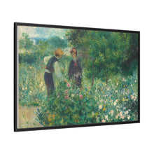 Recogiendo flores (1875) de Pierre-Auguste Renoir 