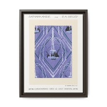 Art Deco fountain pattern pochoir print in oriental style. Original from our own 1914 edition of Samarkande - NOMADEN ART GALLERY