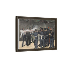 La ejecución del emperador Maximiliano (1867) de Édouard Manet