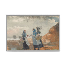 Three Fisher Girls, Tynemouth (1881) by Winslow Homer - NOMADEN ART GALLERY
