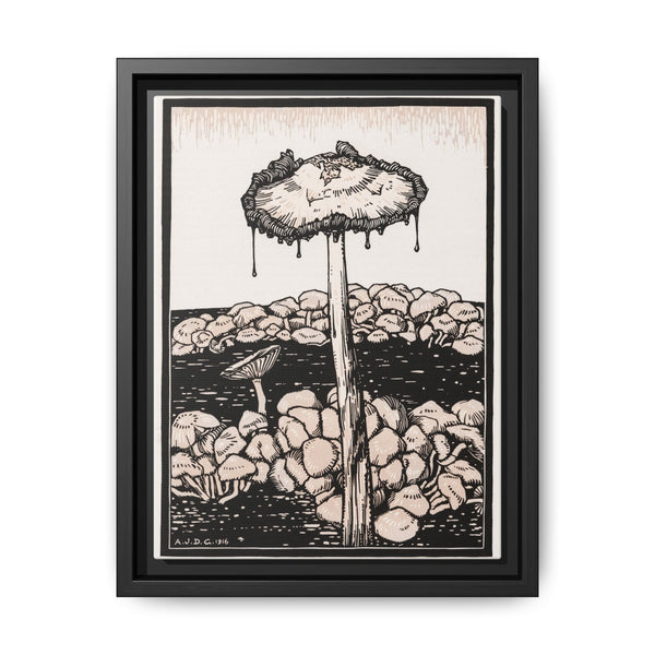 Dripping mushroom (1916) by Julie de Graag