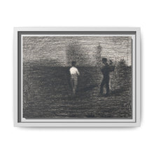 Peasants (ca. 1881–1884) by Georges Seurat - NOMADEN ART GALLERY