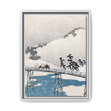 Snowy landscape with Mount Fuji (1900–1910) by Ohara Koson