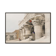 Temple Of Edfou (Edfu) illustration by David Roberts (1796–1864) - NOMADEN ART GALLERY