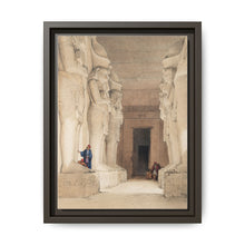 Excavated Temple of Gyrshe (Gerf Hussein) Nubia illustration by David Roberts (1796–1864) - NOMADEN ART GALLERY