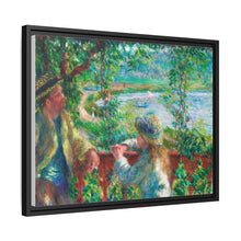 Cerca del lago (1879-1890) de Pierre-Auguste Renoir