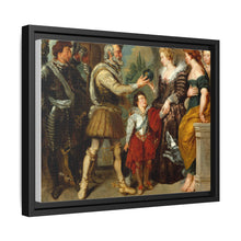 Henri IV Conferring the Regency upon Marie de' Medici (after Rubens) by Eugène Delacroix